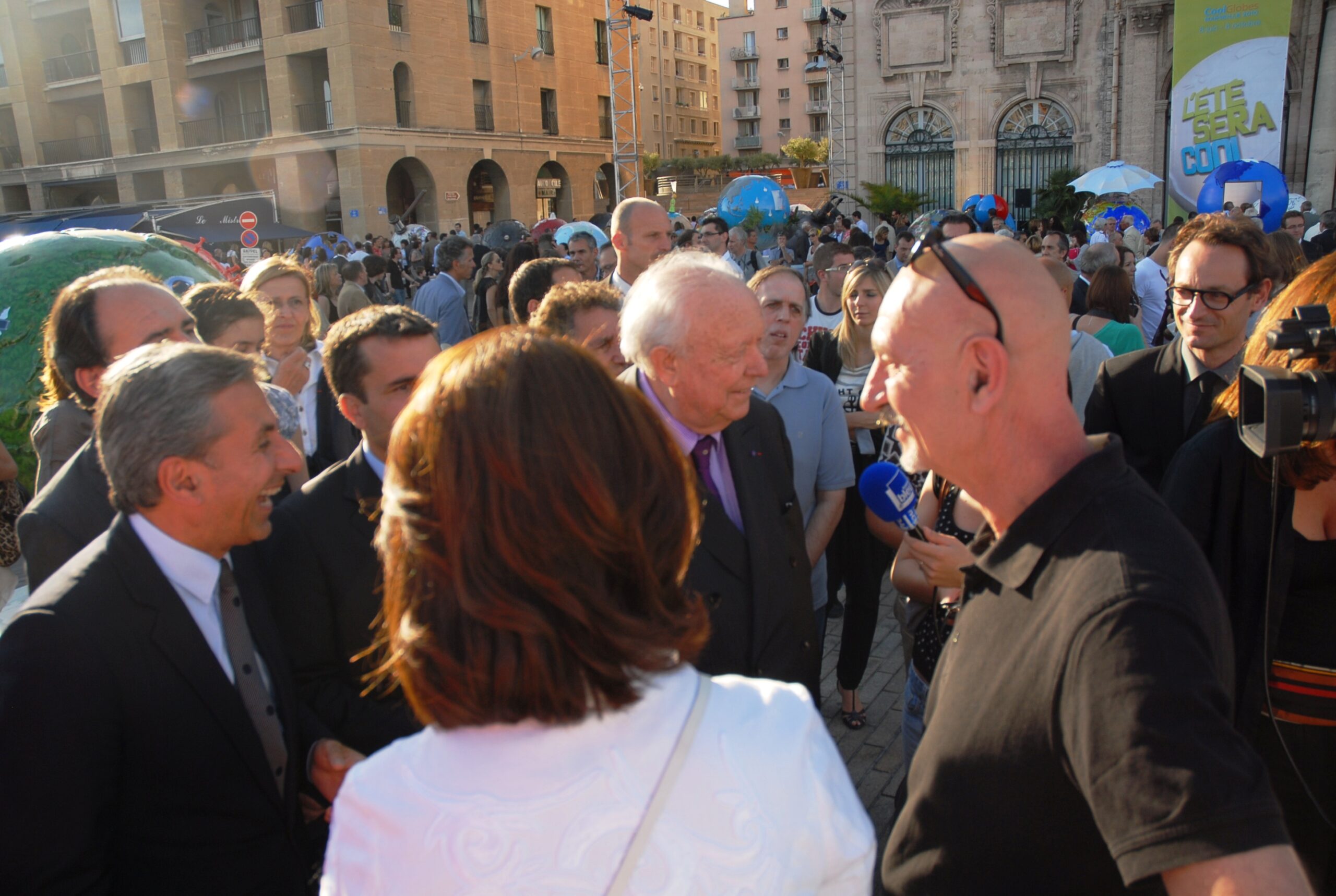 Didier Parakian, Jean-Claude Gaudin et  Richard Campana