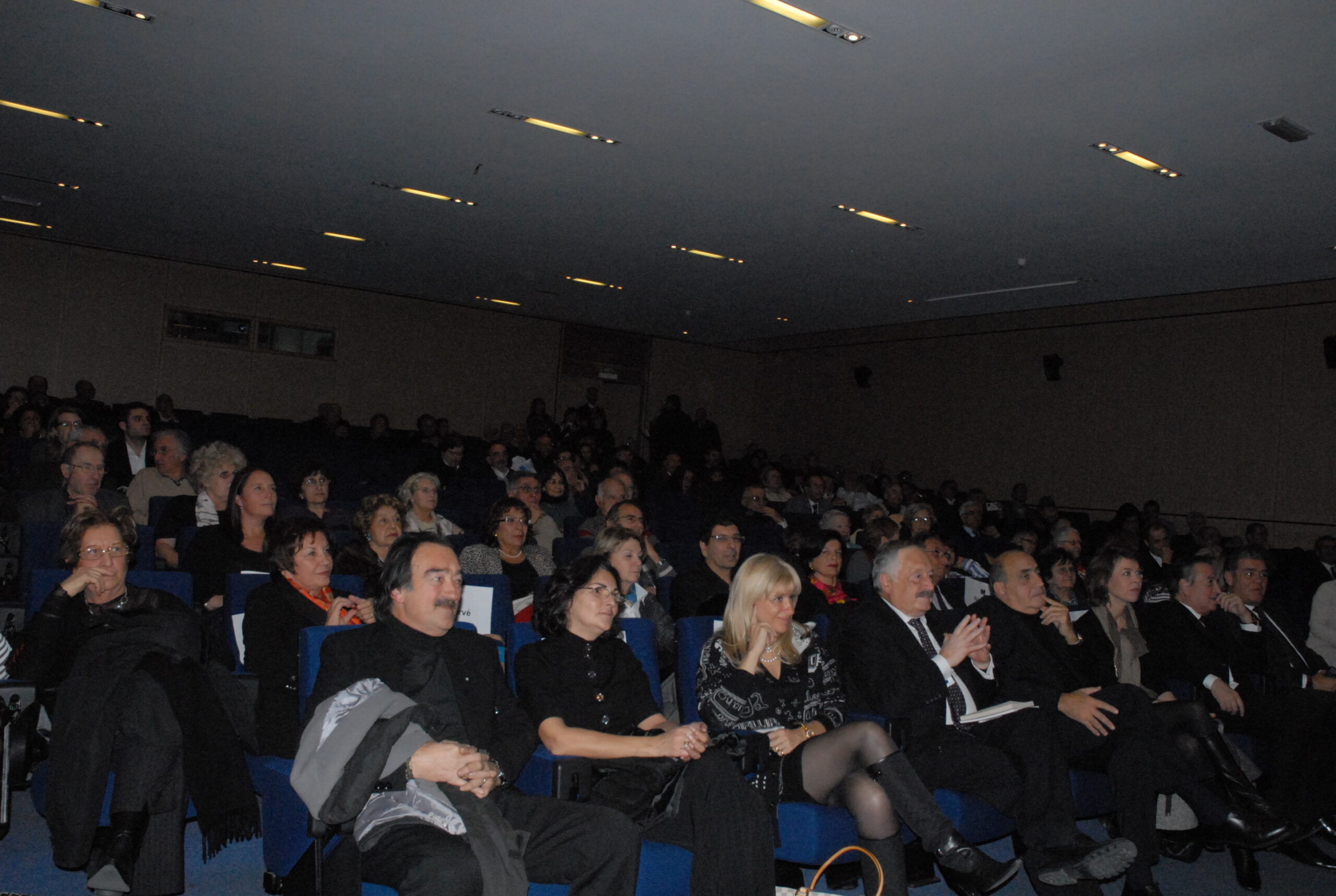 Le public à l'écoute lors de la remise des trophées