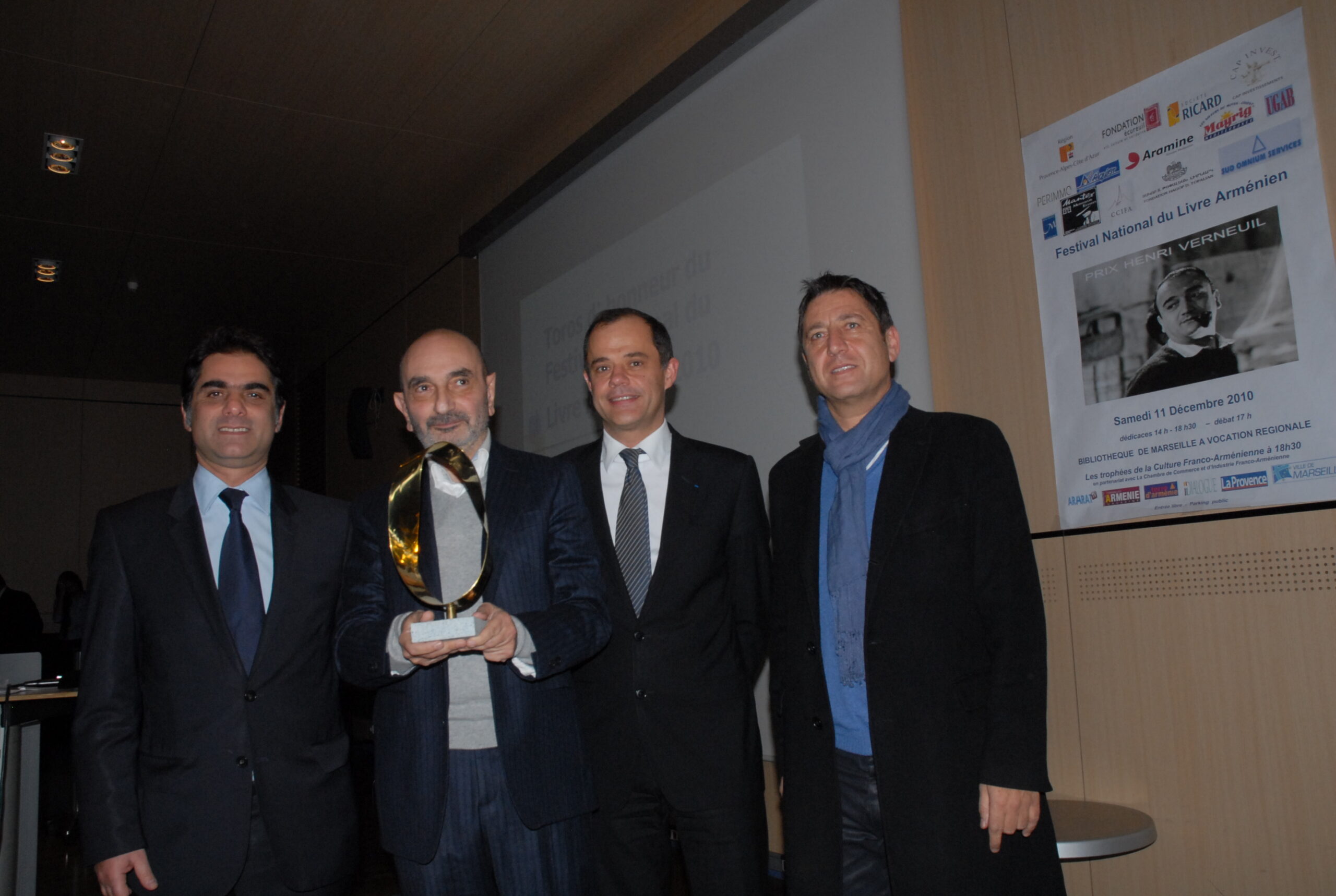 Le Trophée Toros d'honneur pour Jacky Nercessian