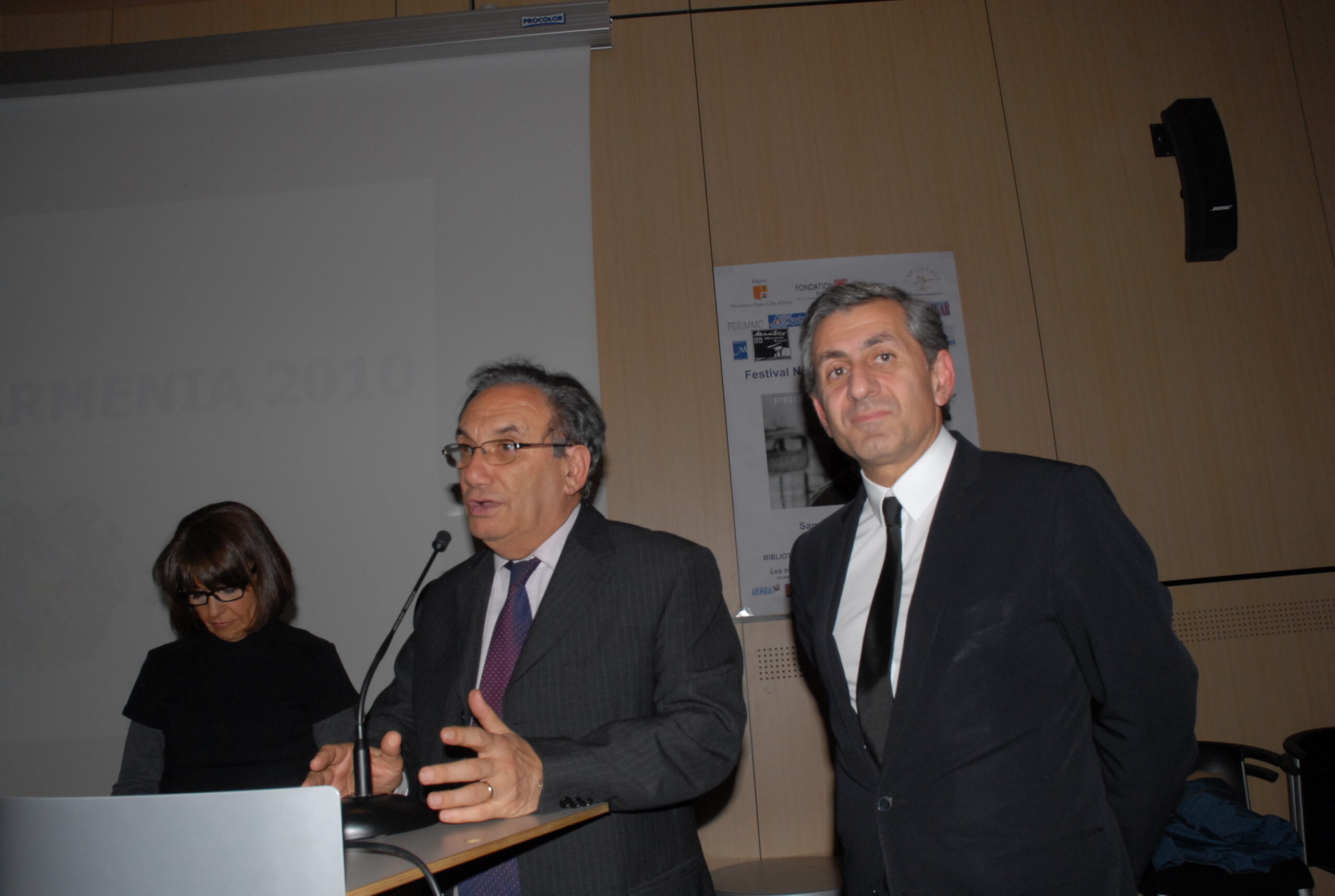 Garo Hovsépian et Didier Parakian