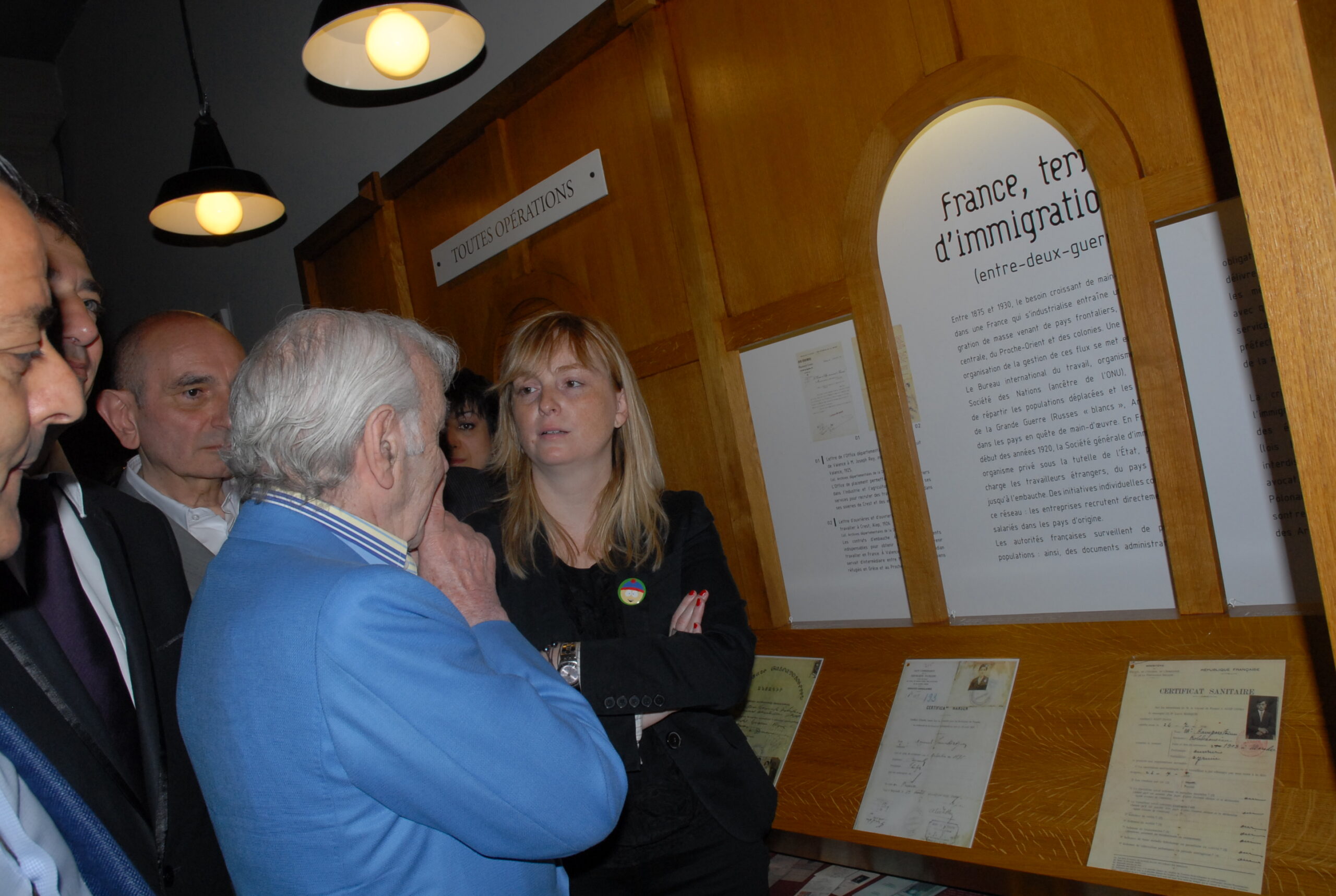 Charles Aznavour au Centre du Patrimoine arménien de Valence