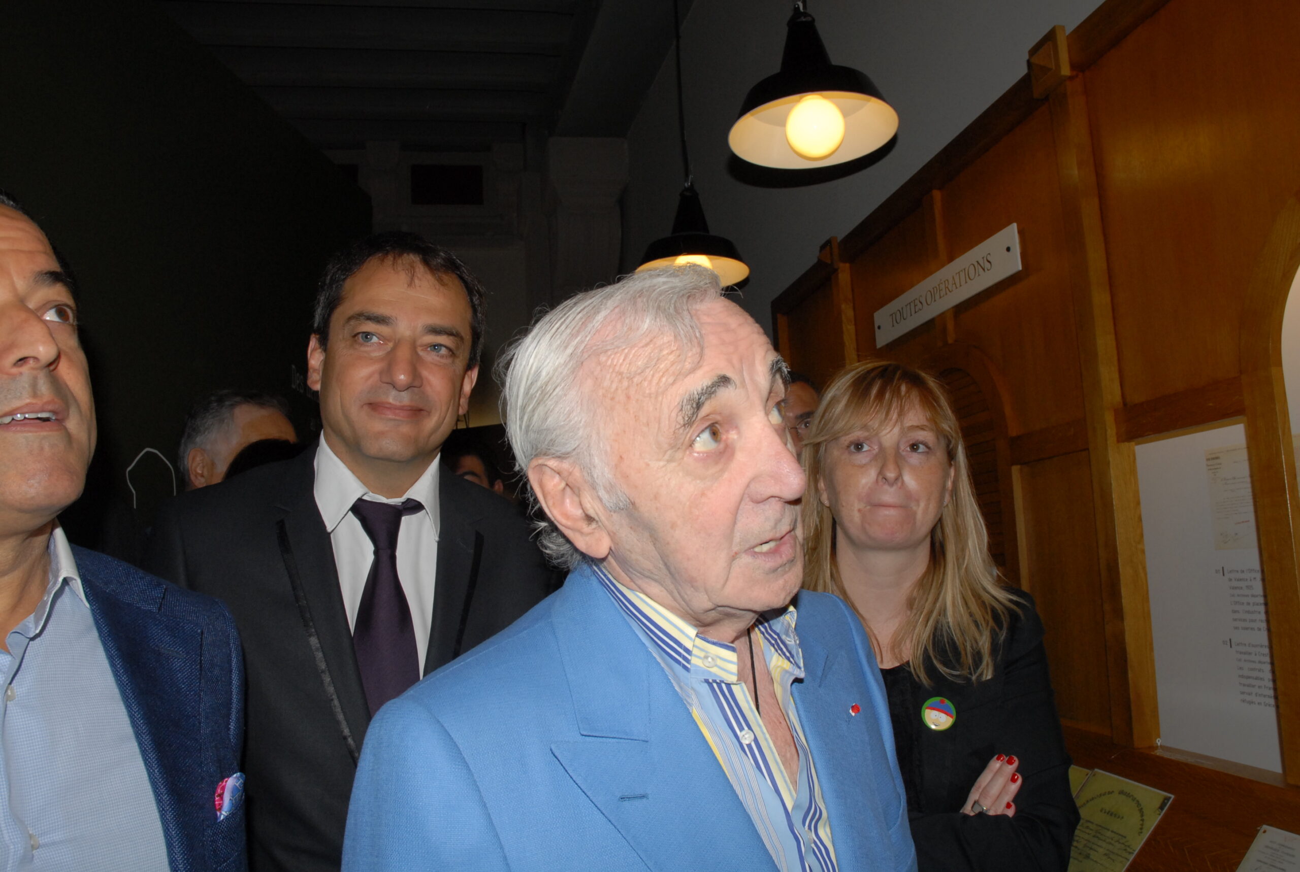 Charles Aznavour très observateur