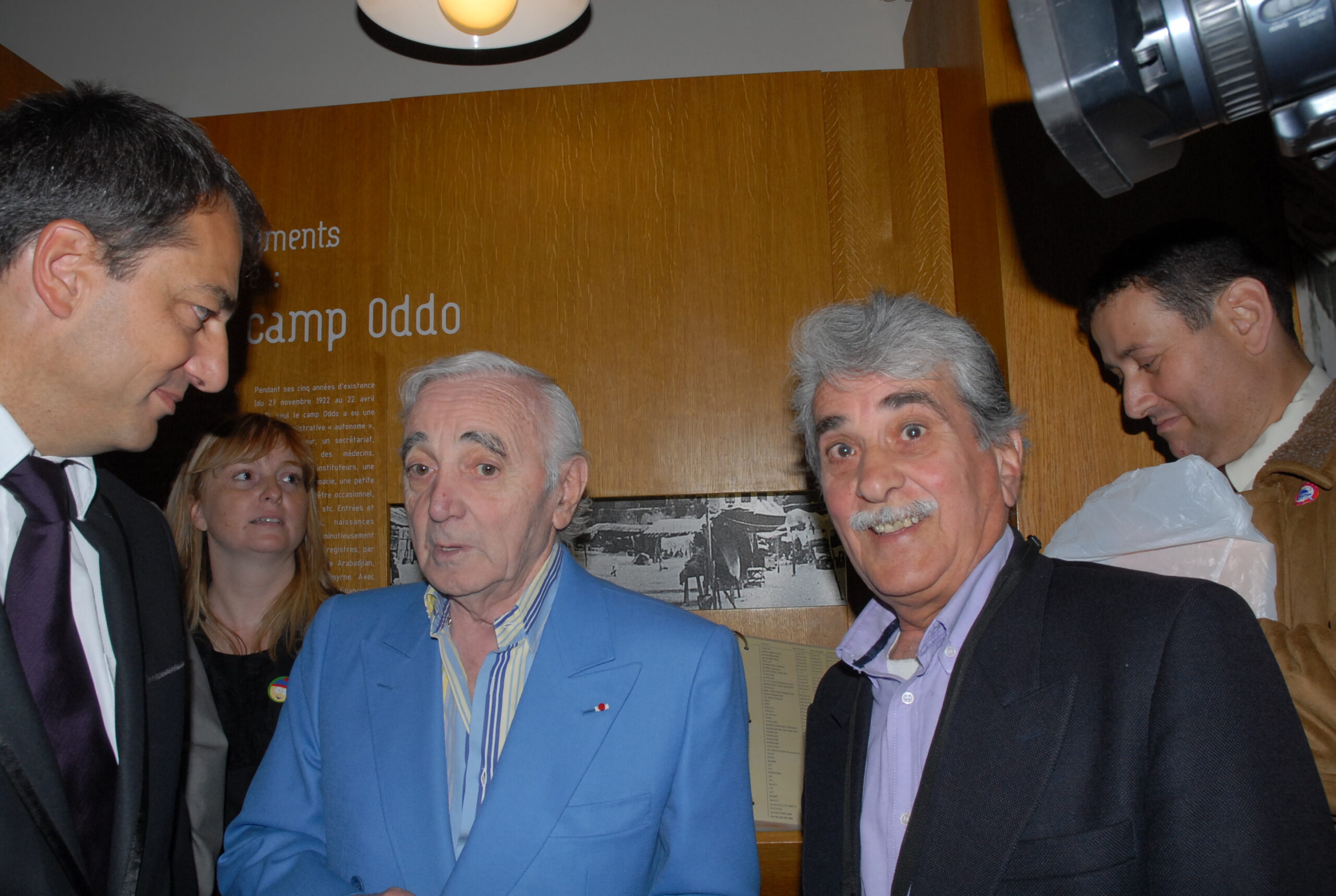 Alain Maurice, Charles Aznavour et Vartkés Vartanian