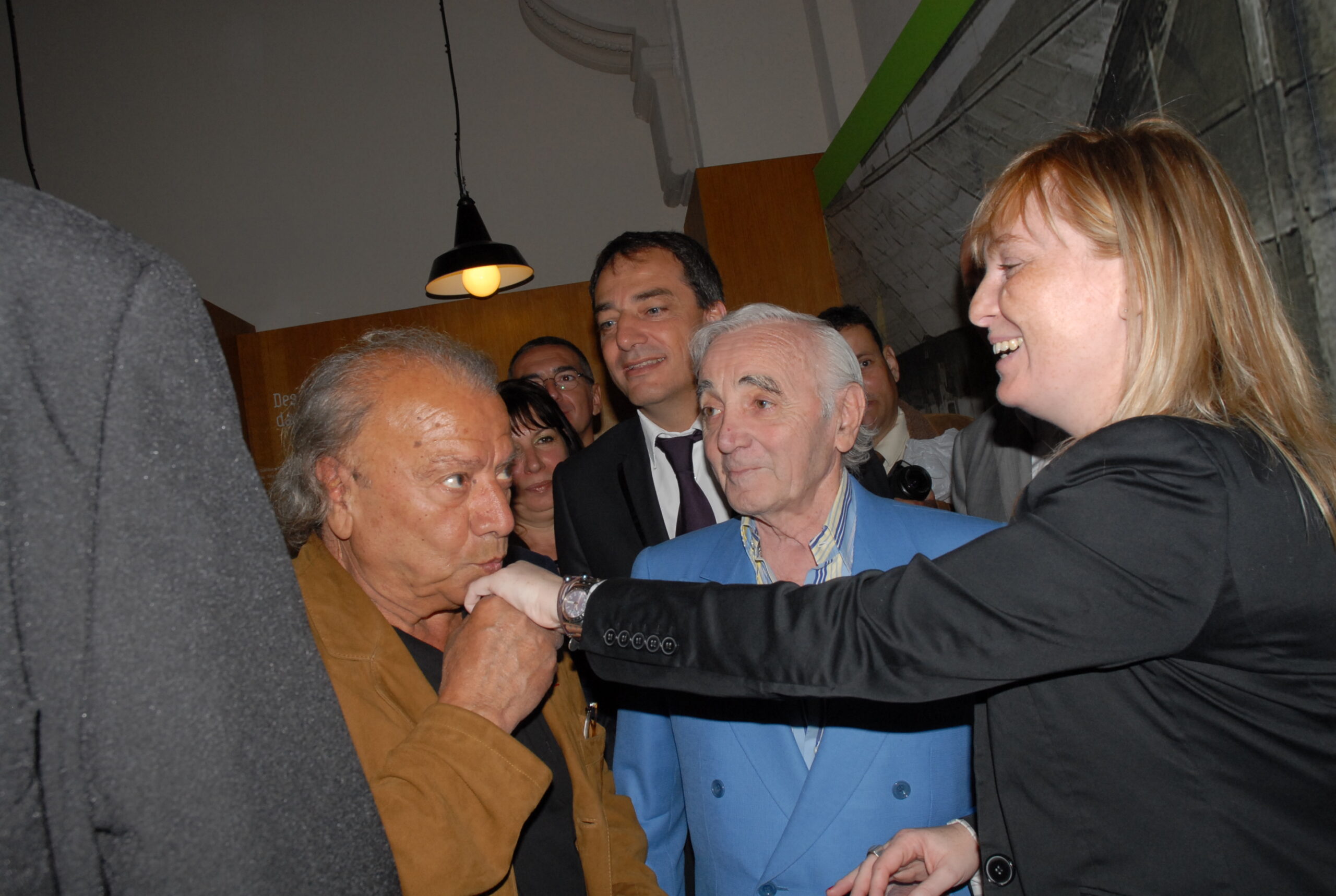 Aznavour au Centre du Patrimoine arménien