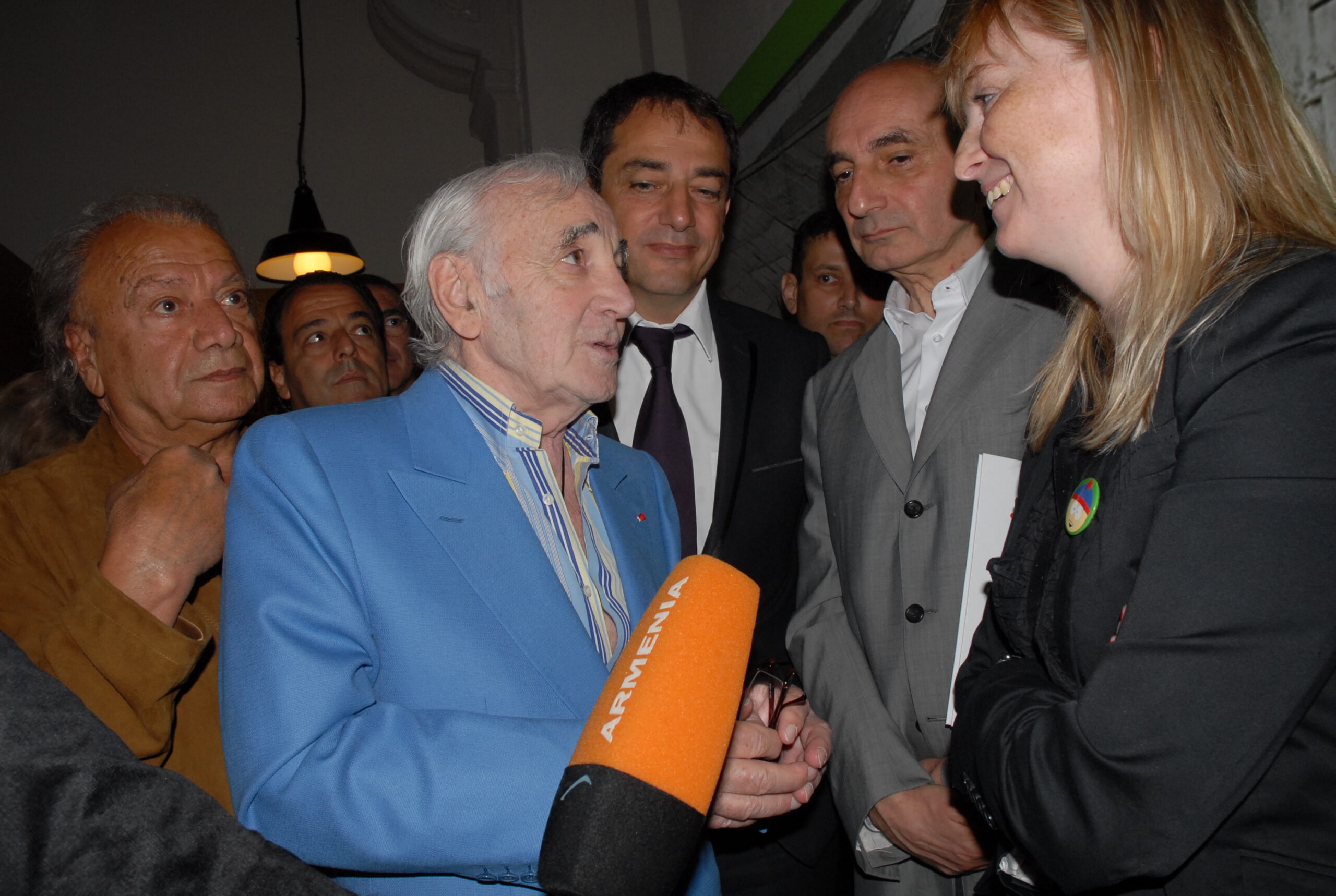 Aznavour évoque le vote du Sénat