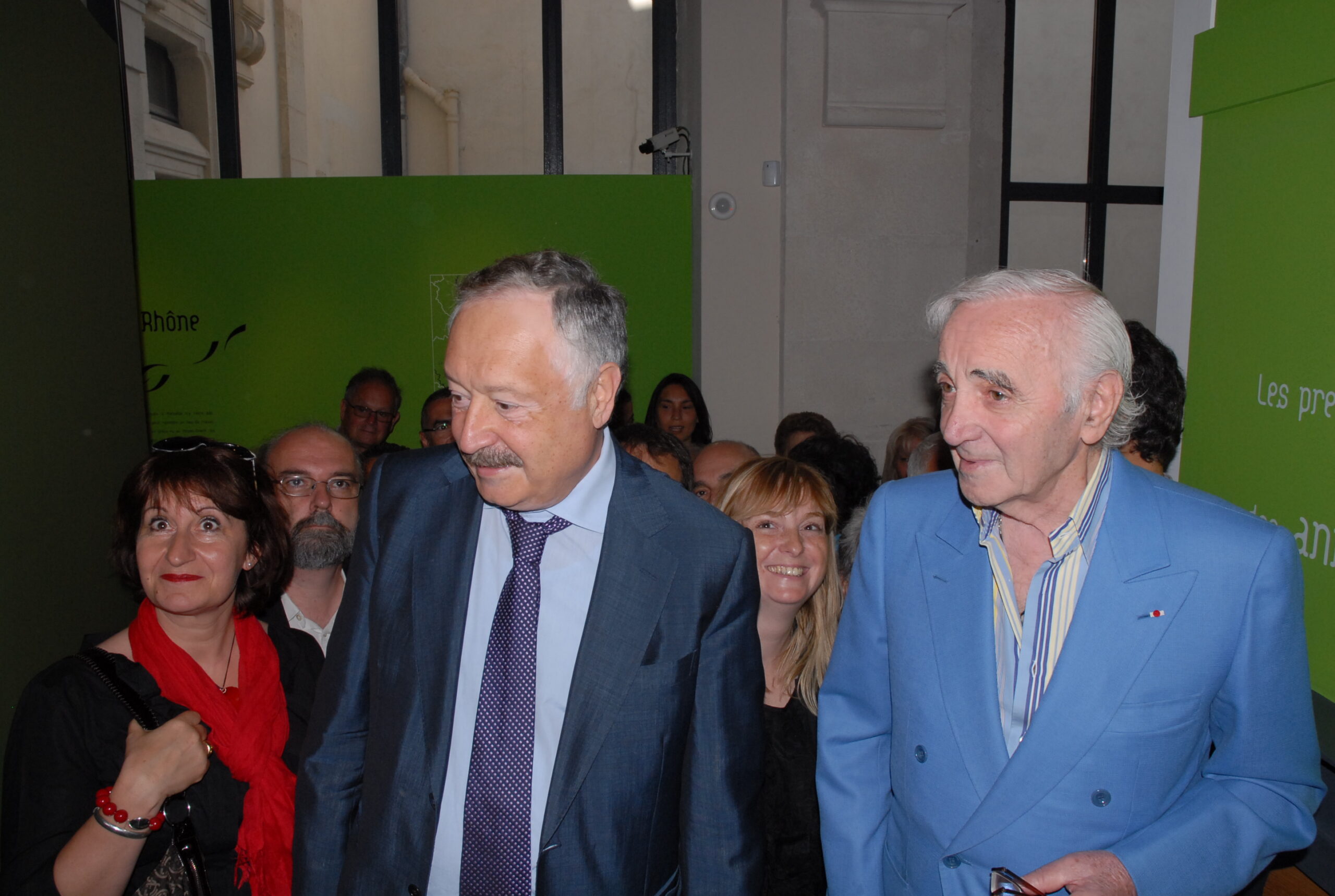 Vicken Tchitétchian et Charles Aznavour, deux Ambassadeurs