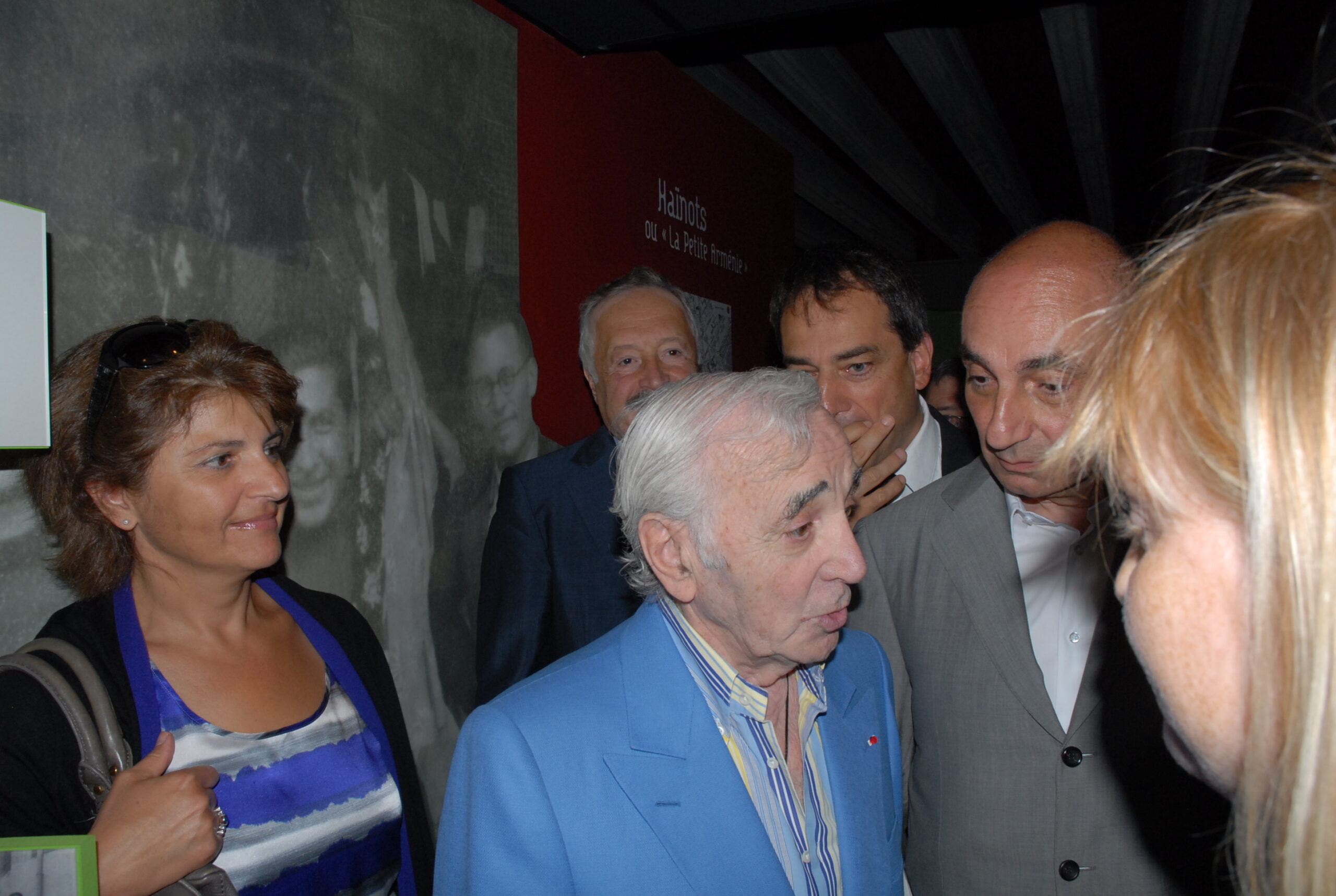 Charles Aznavour commente