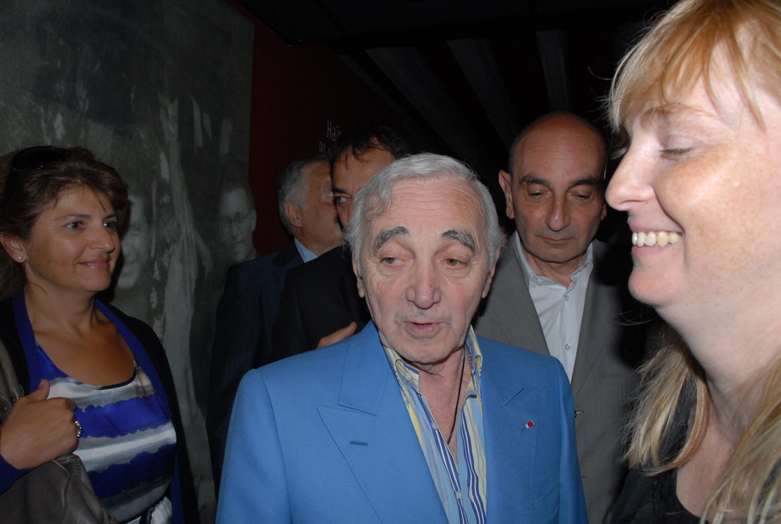 Charles Aznavour garde toujours l'humour