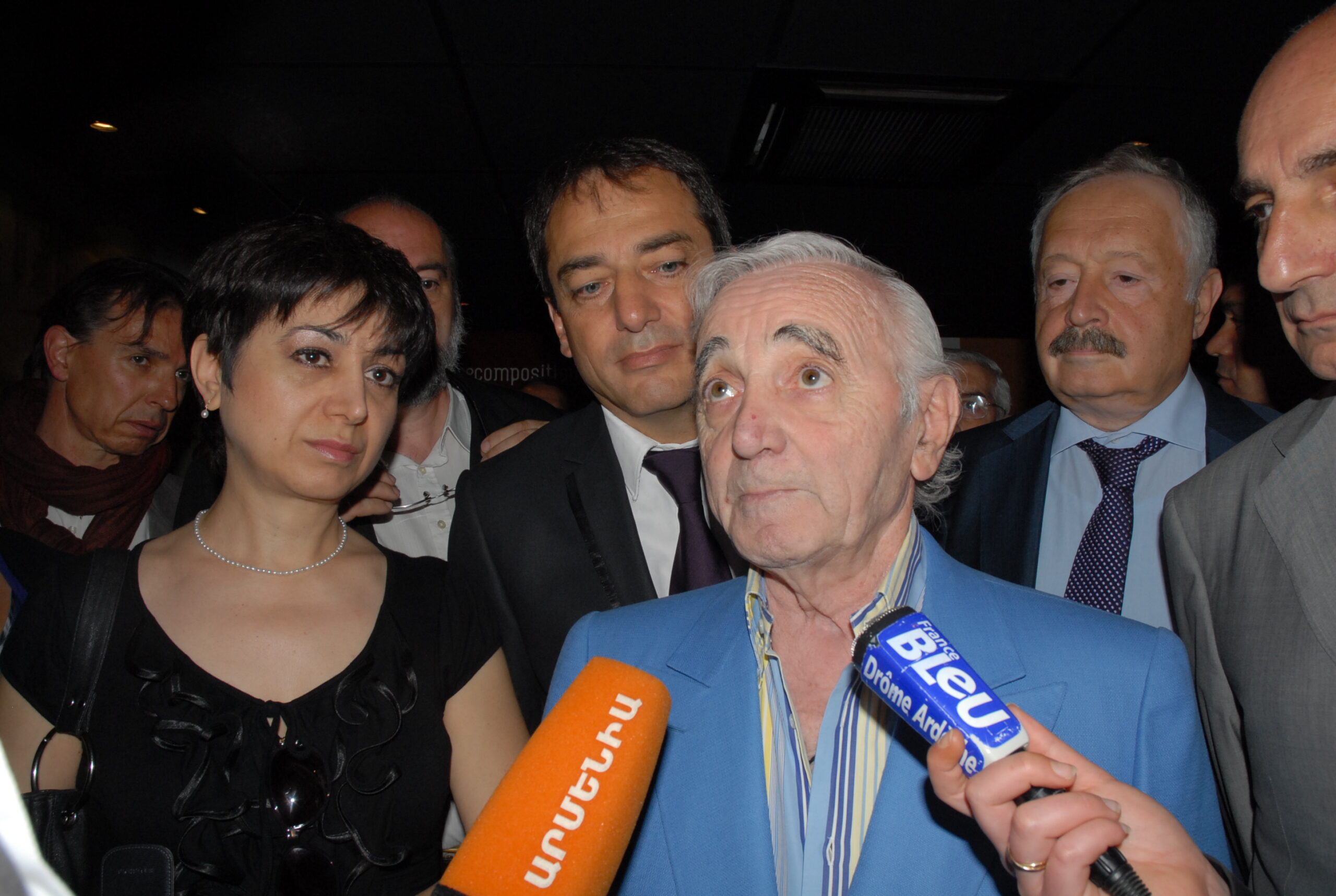 Charles Aznavour interviewé