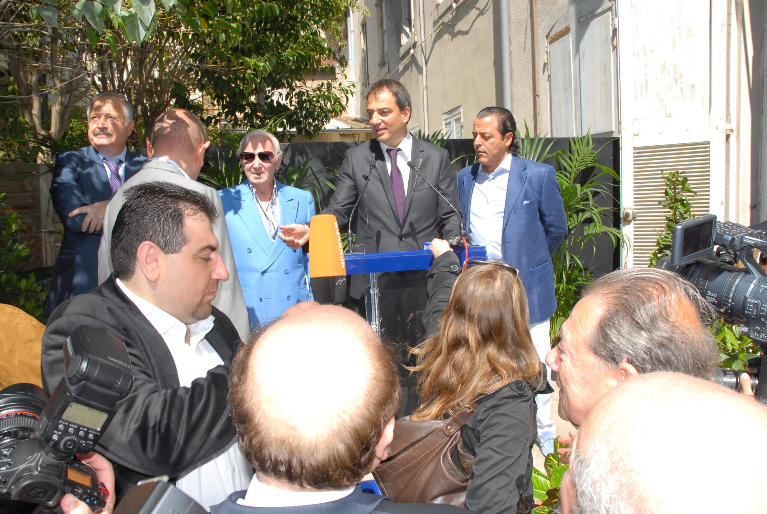 Charles Aznavour, Alain Maurice et Chico