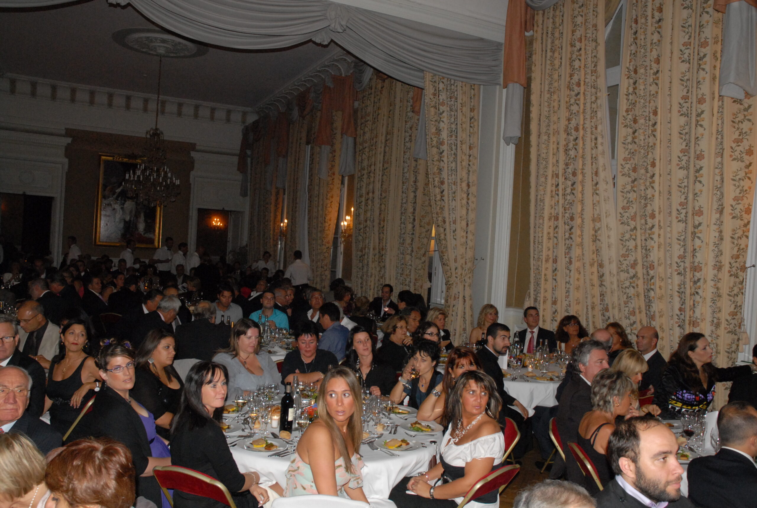 Les personnalités au diner de gala