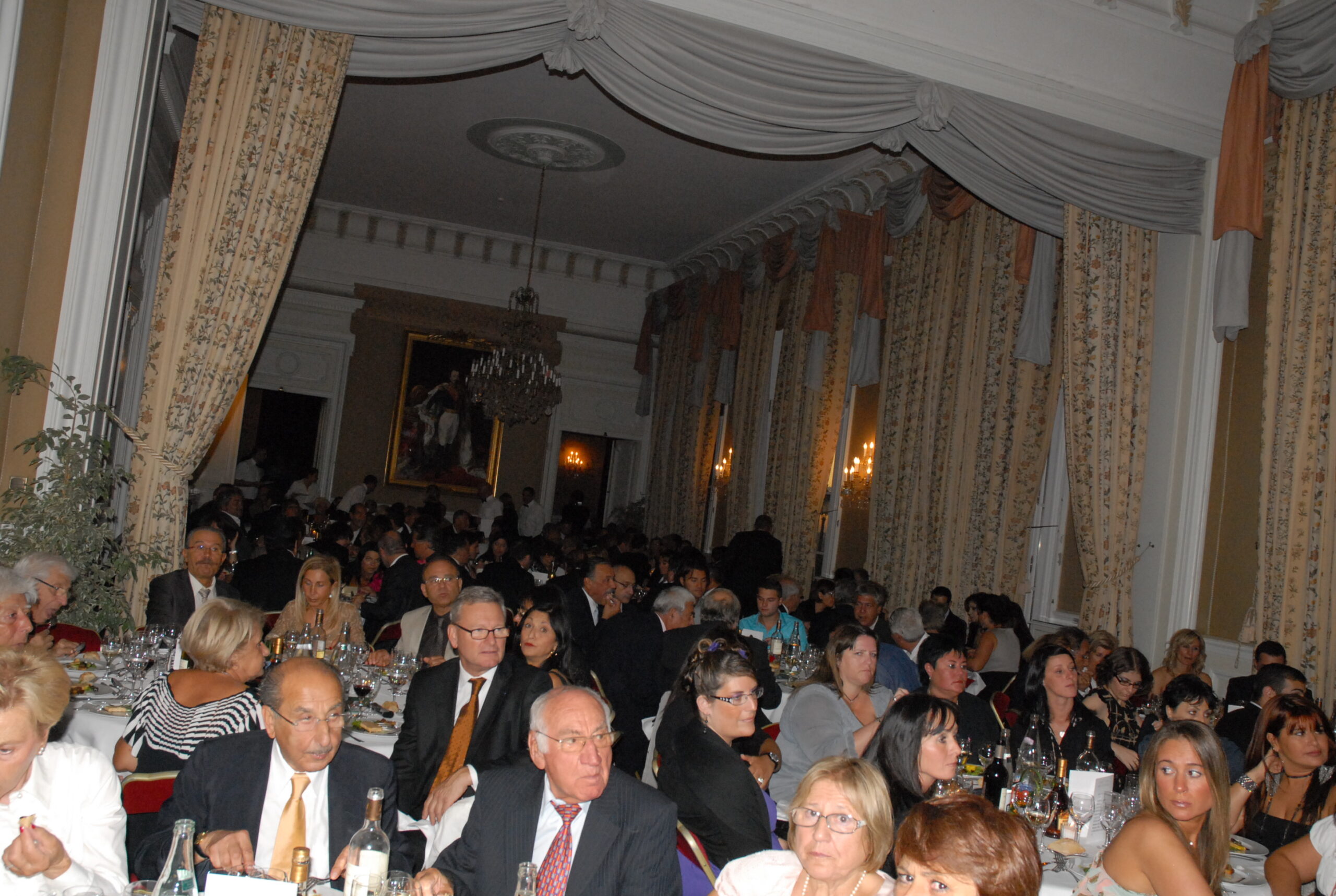 Les personnalités au diner de gala