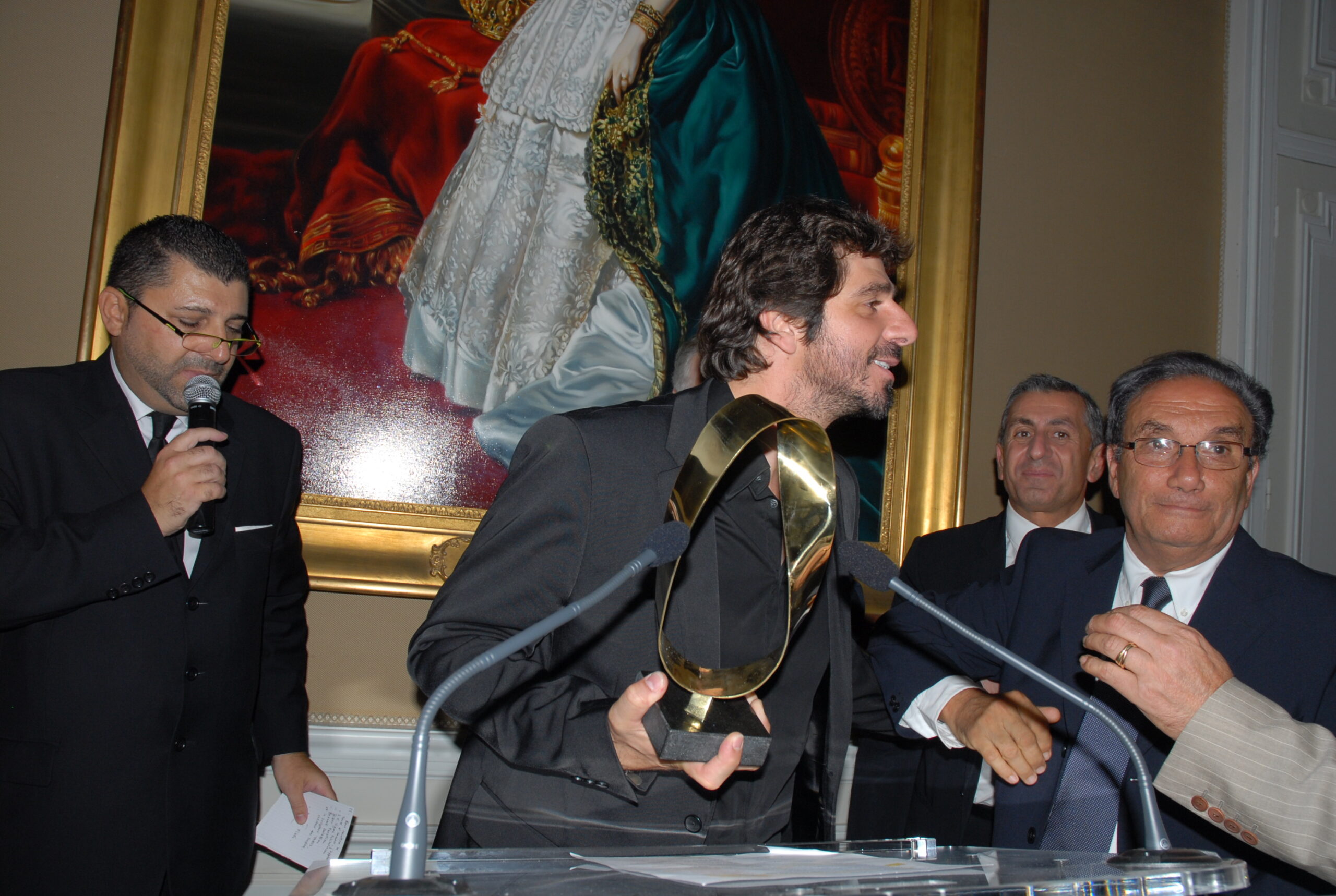 Patrick Fiori honoré par le Trophée Toros