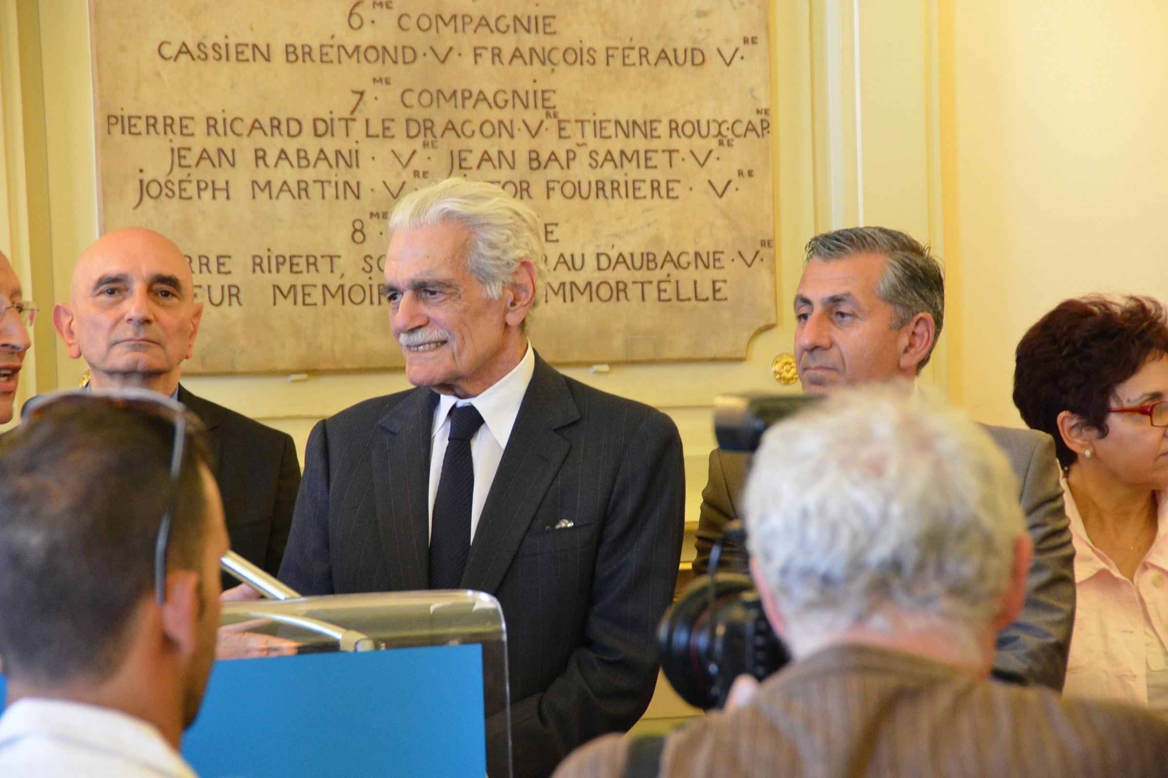 Jacky Nercessian, Omar Sharif, Didier Parakian