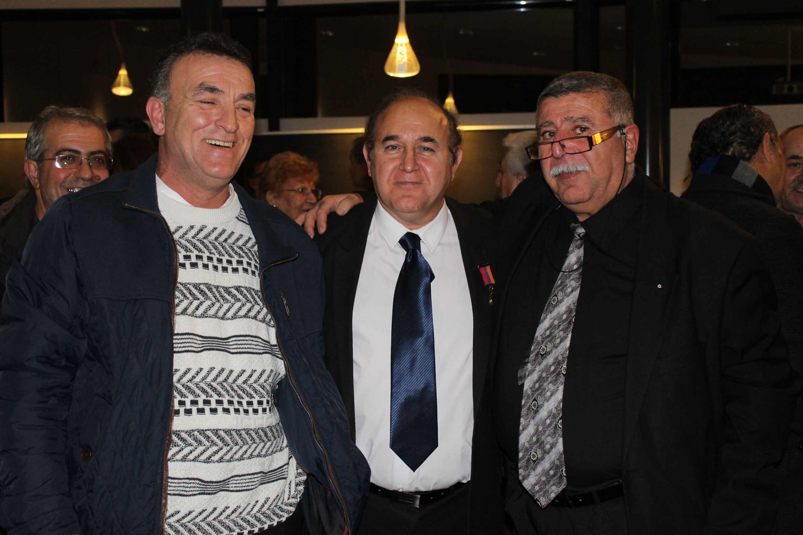 Jeak Chazoghlian, Krikor Amirzayan, Jacques Abrahamian